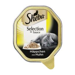 Sheba Katzennahrung, Sauce Selection H&auml;ppchen Huhn