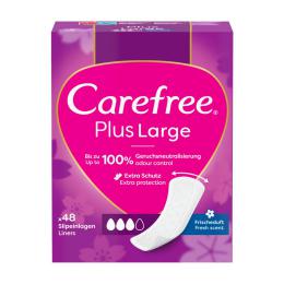 Carefree Slipeinlagen Large Plus fresh 48er
