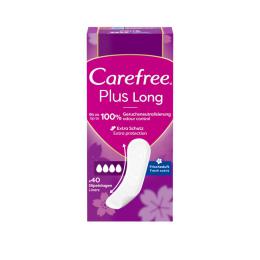 Carefree Slipeinlagen 40er, Plus Long Fresh