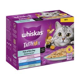 Whiskas Katzennahrung FB 12x85g, 1+ Creamy Soups Cl.