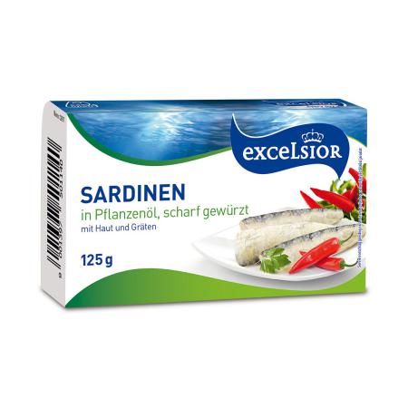 Excelsior Gewürzsardine pikant/scharf