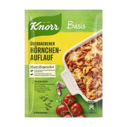 Knorr Basis &Uuml;berbackener H&ouml;rnchen-Auflauf
