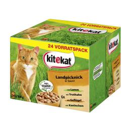 Kitekat Katzennahrung 24x100g Landpicknick