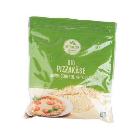 natürlich für uns Bio Gouda Pizzakäse gerieben