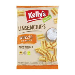 Kelly&acute;s Linsen Chips w&uuml;rzig mit Meersalz