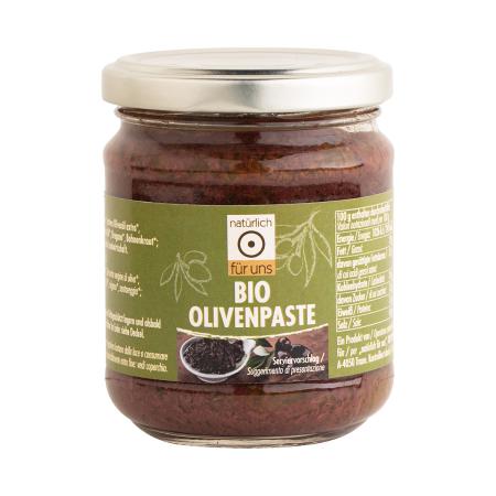 natürlich für uns Bio Kalamata Olivenpaste