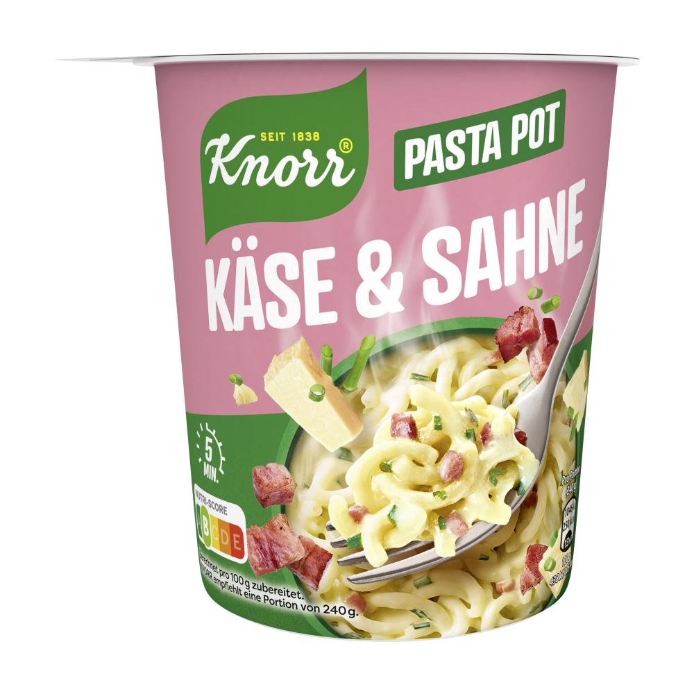 Knorr Pasta Snack Käse Kräuter Sauce
