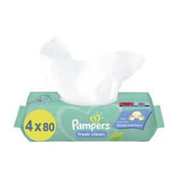 Pampers Feuchtt&uuml;cher Fresh Clean 4x80er