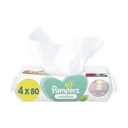 Pampers Feuchtt&uuml;cher Sensitive 4x80er