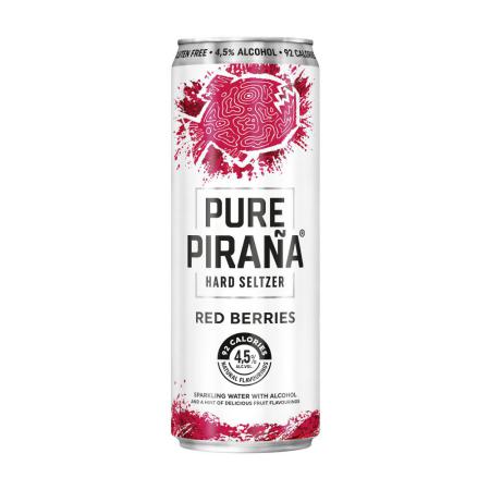 Pure Pirana Red Berries 0,33L Sleek Dose