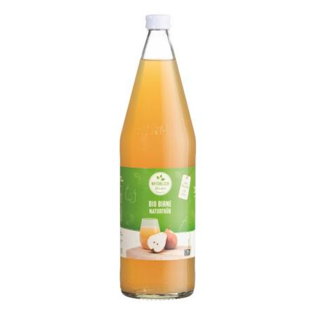 natürlich für uns Bio Birnensaft, naturtrüb
